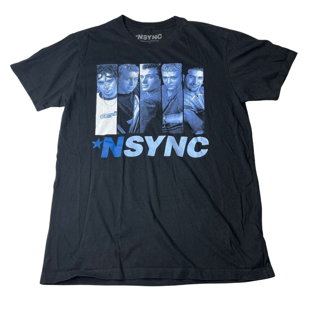 2-19 GOODIE TWO SLEEVES *NSYNC Men's VTG TShirt Cotton Small